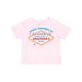 thumbnail image 1 of Inktastic Las Vegas Stays at Grandma's Boys or Girls Toddler T-Shirt, 1 of 5