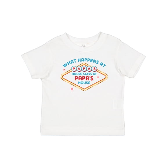 Inktastic Las Vegas Stays at Papa's Boys or Girls Baby T-Shirt