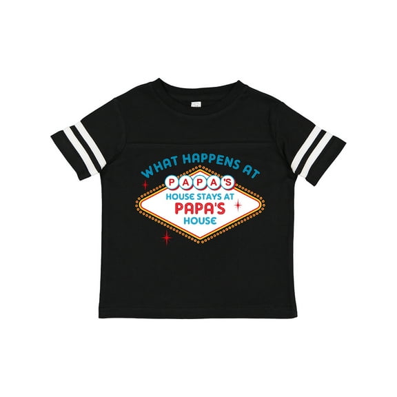 Inktastic Las Vegas Stays at Papa's Boys or Girls Toddler T-Shirt