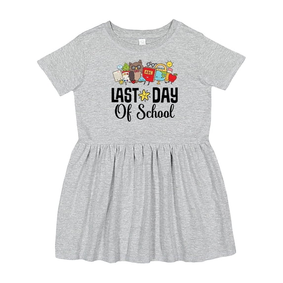 Last Day of School Preschool Kindergarten Girls Toddler Dress