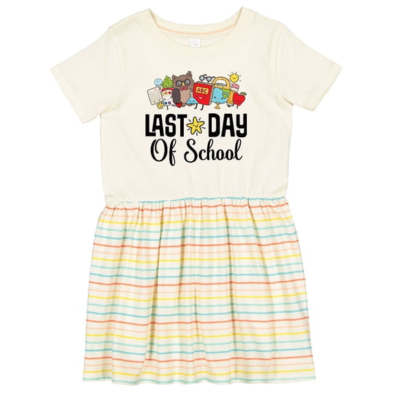 Last Day of School Preschool Kindergarten Girls Toddler Dress