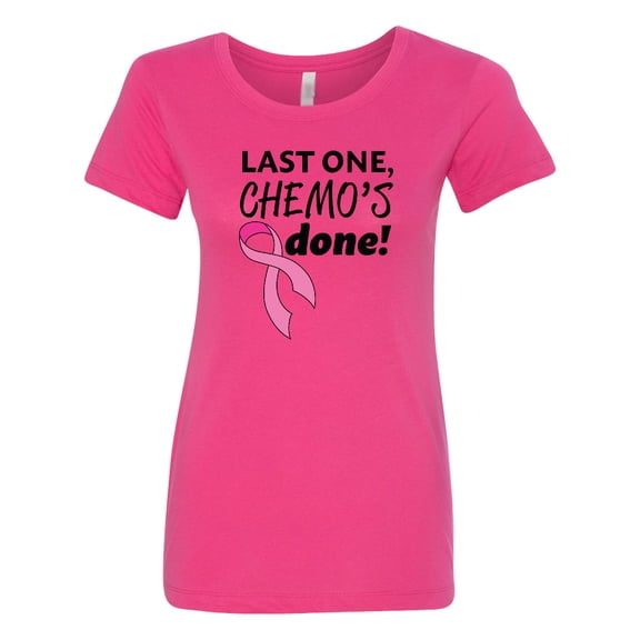 Inktastic Last One, Chemo's Done Women's T-Shirt