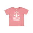 thumbnail image 1 of Inktastic Lawyer Daddys Little Co Counsel Boys or Girls Baby T-Shirt, 1 of 5