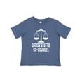 thumbnail image 1 of Inktastic Lawyer Daddys Little Co Counsel Boys or Girls Baby T-Shirt, 1 of 5