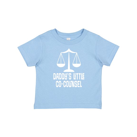 Inktastic Lawyer Daddys Little Co Counsel Boys or Girls Baby T-Shirt