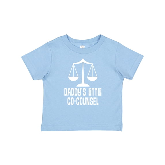 Inktastic Lawyer Daddys Little Co Counsel Boys or Girls Baby T-Shirt