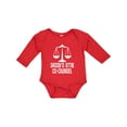 thumbnail image 1 of Inktastic Lawyer Daddys Little Co Counsel Boys or Girls Long Sleeve Baby Bodysuit, 1 of 5