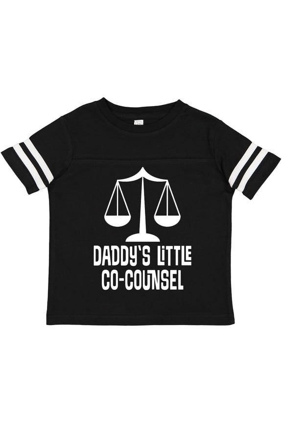 Lawyer Daddys Little Co Counsel Boys or Girls Toddler T-Shirt
