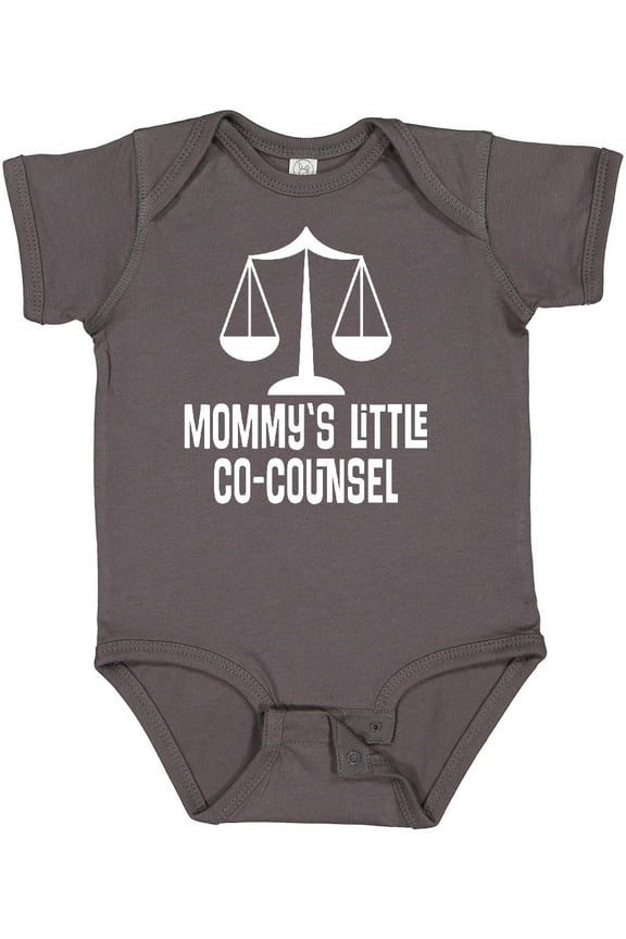 Lawyer Mommy Little Co Counsel Boys or Girls Baby Bodysuit