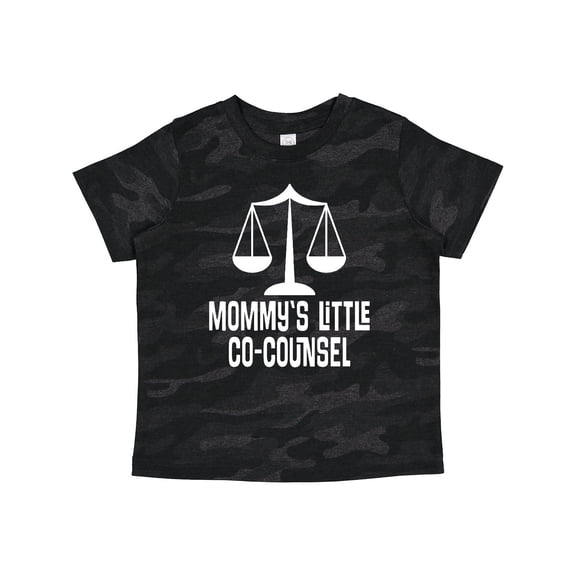 Inktastic Lawyer Mommy Little Co Counsel Boys or Girls Toddler T-Shirt