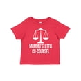 thumbnail image 1 of Inktastic Lawyer Mommy Little Co Counsel Boys or Girls Toddler T-Shirt, 1 of 5