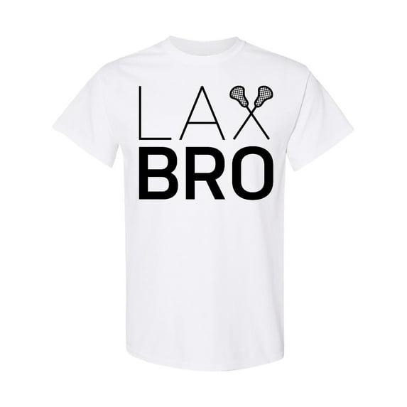 Inktastic Lax Bro Lacrosse T-Shirt