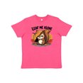 thumbnail image 1 of Inktastic Leaf Me Alone Funny Autumn Fall Squirrel Youth T-Shirt, 1 of 5