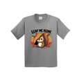 thumbnail image 1 of Inktastic Leaf Me Alone Funny Autumn Fall Squirrel Youth T-Shirt, 1 of 5