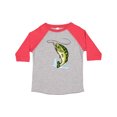 thumbnail image 1 of Inktastic Leaping Bass Fish Boys or Girls Toddler T-Shirt, 1 of 5