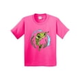 thumbnail image 1 of Inktastic Leaping Bass Fish Fishing Illustration Youth T-Shirt, 1 of 5