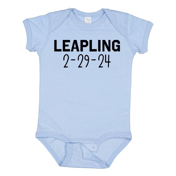 Inktastic Leapling- 2-29-24- Leap Year Boys or Girls Baby Bodysuit
