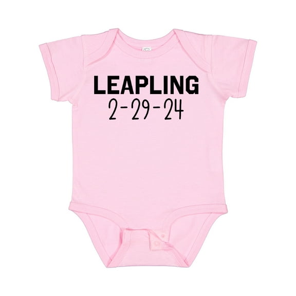 Inktastic Leapling- 2-29-24- Leap Year Boys or Girls Baby Bodysuit