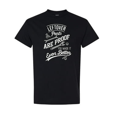 Inktastic Leftover Parts T-Shirt