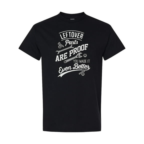 Inktastic Leftover Parts T-Shirt