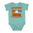 thumbnail image 1 of Inktastic Leftovers Are for Quitters with Pumpkin Pie Boys or Girls Baby Bodysuit, 1 of 5
