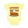 thumbnail image 1 of Inktastic Leftovers Are for Quitters with Pumpkin Pie Boys or Girls Baby Bodysuit, 1 of 5