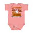 thumbnail image 1 of Inktastic Leftovers Are for Quitters with Pumpkin Pie Boys or Girls Baby Bodysuit, 1 of 5
