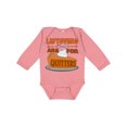 thumbnail image 1 of Inktastic Leftovers Are for Quitters with Pumpkin Pie Boys or Girls Long Sleeve Baby Bodysuit, 1 of 5
