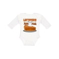 thumbnail image 1 of Inktastic Leftovers Are for Quitters with Pumpkin Pie Boys or Girls Long Sleeve Baby Bodysuit, 1 of 5