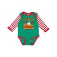 thumbnail image 1 of Inktastic Leftovers Are for Quitters with Pumpkin Pie Boys or Girls Long Sleeve Baby Bodysuit, 1 of 5