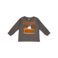 thumbnail image 1 of Inktastic Leftovers Are for Quitters with Pumpkin Pie Boys or Girls Long Sleeve Toddler T-Shirt, 1 of 5