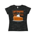 thumbnail image 1 of Inktastic Leftovers are for Quitters with Pumpkin Pie Women's T-Shirt, 1 of 5