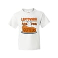 thumbnail image 1 of Inktastic Leftovers are for Quitters with Pumpkin Pie Youth T-Shirt, 1 of 5