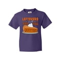 thumbnail image 1 of Inktastic Leftovers are for Quitters with Pumpkin Pie Youth T-Shirt, 1 of 5