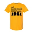 thumbnail image 1 of Inktastic Legend Since 1961 Birthday T-Shirt, 1 of 5