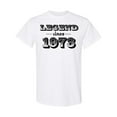 thumbnail image 1 of Inktastic Legend Since 1973 Birthday T-Shirt, 1 of 5