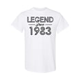 thumbnail image 1 of Inktastic Legend Since 1983 Birthday T-Shirt, 1 of 5