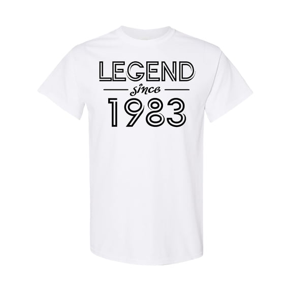 Inktastic Legend Since 1983 Birthday T-Shirt
