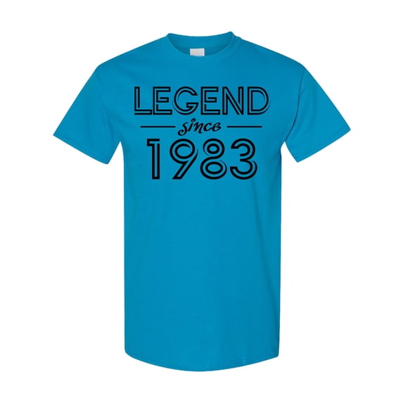 Inktastic Legend Since 1983 Birthday T-Shirt