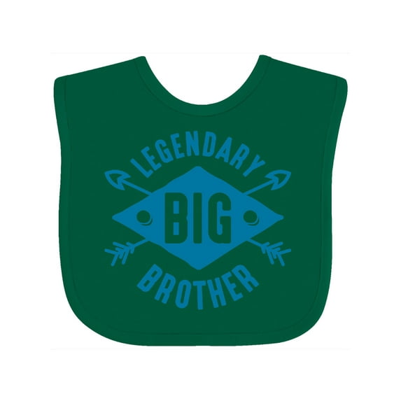 Inktastic Legendary Big Brother Boys Baby Bib