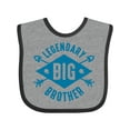 thumbnail image 1 of Inktastic Legendary Big Brother Boys Baby Bib, 1 of 4