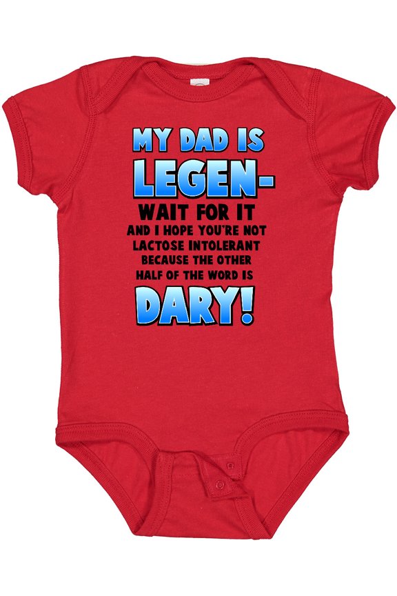 Legendary Dad Boys or Girls Baby Bodysuit