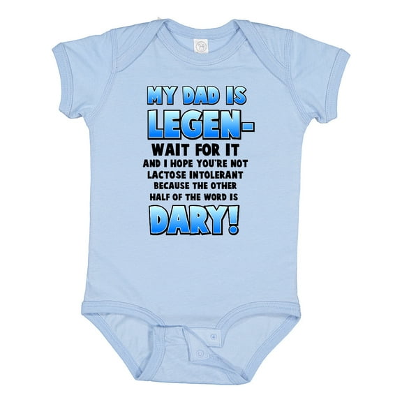 Inktastic Legendary Dad Boys or Girls Baby Bodysuit
