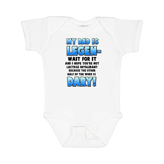 Inktastic Legendary Dad Boys or Girls Baby Bodysuit