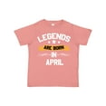 thumbnail image 1 of Inktastic Legends Are Born in April Boys or Girls Toddler T-Shirt, 1 of 5