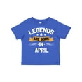 thumbnail image 1 of Inktastic Legends Are Born in April Boys or Girls Toddler T-Shirt, 1 of 5