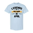 thumbnail image 1 of Inktastic Legends Are Born in April T-Shirt, 1 of 5