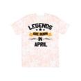 thumbnail image 1 of Inktastic Legends Are Born in April T-Shirt, 1 of 5