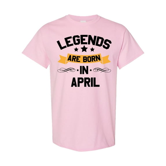 Inktastic Legends Are Born in April T-Shirt