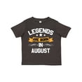 thumbnail image 1 of Inktastic Legends Are Born in August Boys or Girls Toddler T-Shirt, 1 of 5